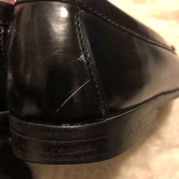 Cole Haan Black Leather Pinch Tassel Loafers main image 6